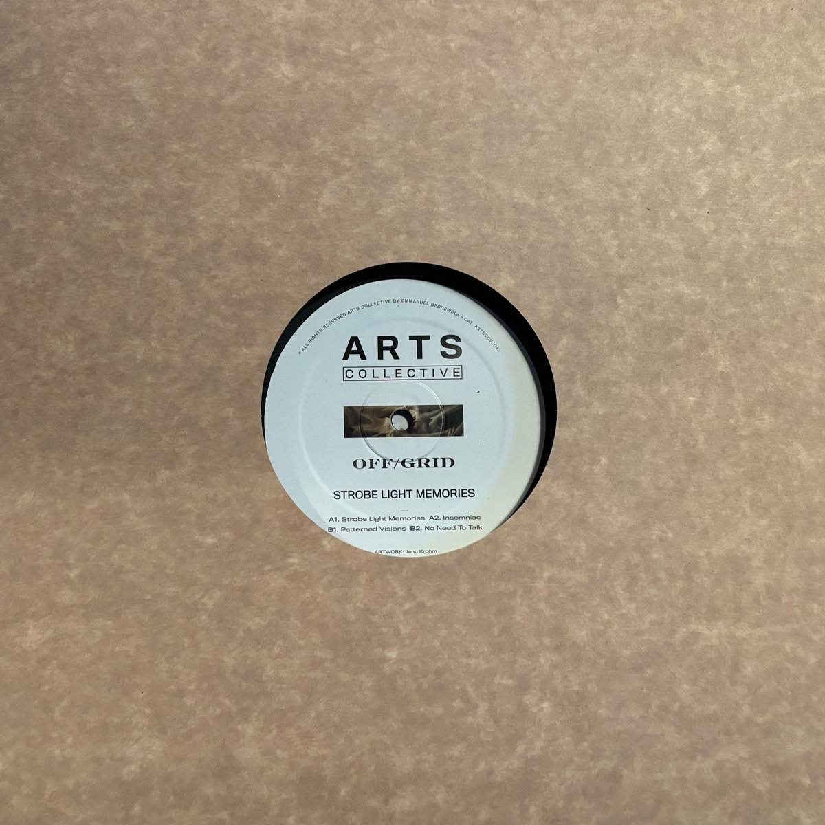 ARTSCOLLECTIVE42 // OFF / GRID - Strobe Light Memories (12" Black Vinyl)