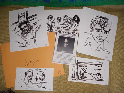 Joaquin Art vs Rock print package from 2011 main photo