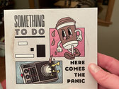 "Here Comes The Panic" CD + "Coffee Guy" T-Shirt photo 