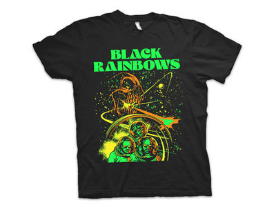 BLACK RAINBOWS T-SHIRT #024 black main photo