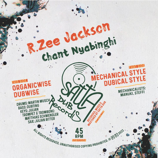R.Zee Jackson - Chant Nyabinghi | R.Zee Jackson | Satta Dub
