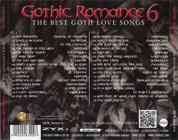 Gothic Romance 6 | Various Artists | Echozone