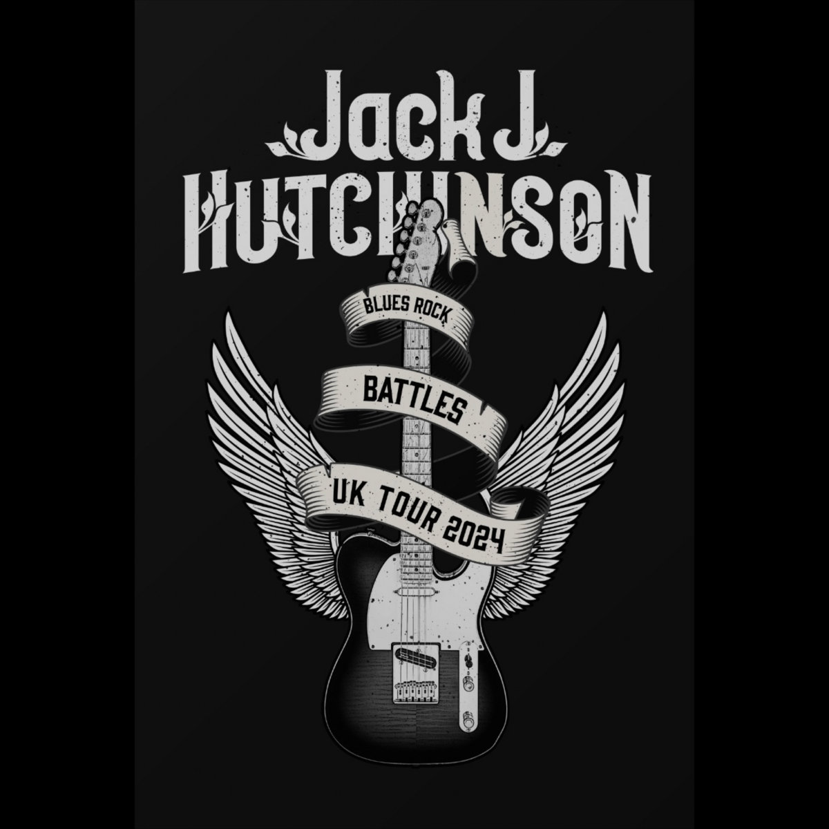 2024 UK Tour TShirt Jack J Hutchinson