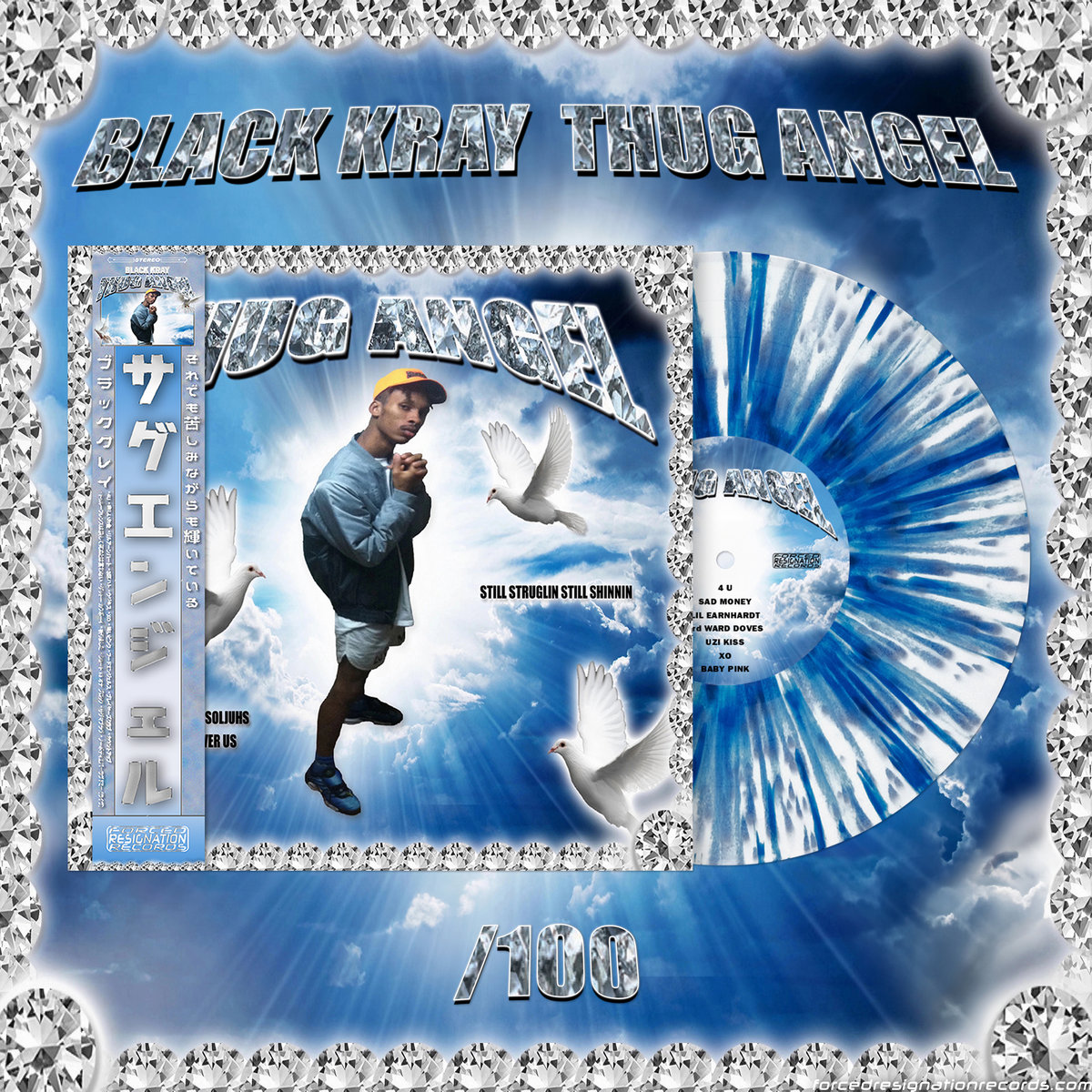 洋楽 THUG ANGELS MIXED TAPE BLUE/G-RAP 洋楽 THUG ANGELS MIXED TAPE BLUE/G-RAP BLACL KRAY THUG ANGEL