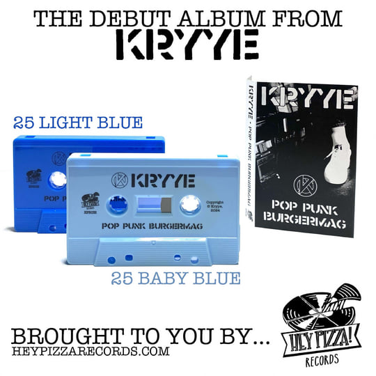 Kryye - Pop Punk Burgermag | Hey Pizza! Records