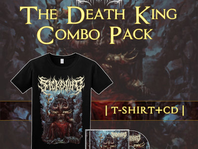 Combo pack "The Death King" cover artwork T-Shirt + CD main photo