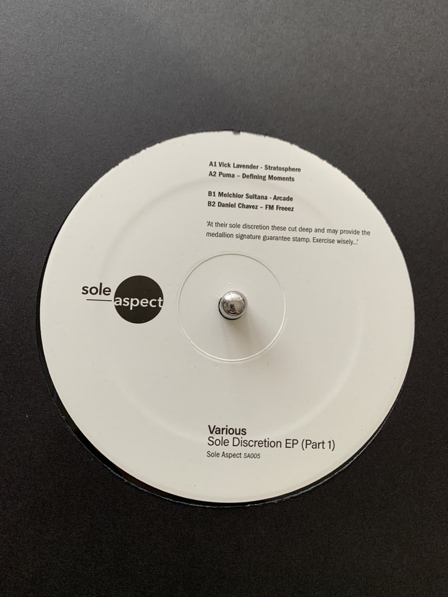Sole Discretion EP (Part 1) [Vinyl Only Release] No Digital Download