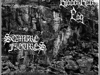 BLOOD RED FOG / SOMBRE FIGURES - Eternal Black Metal 12" LP main photo
