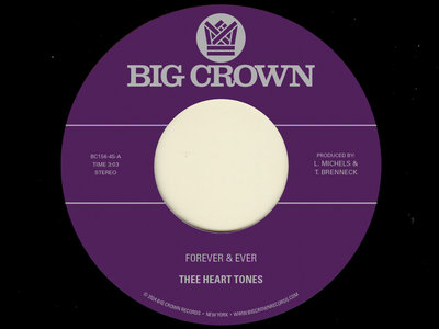 FOREVER & EVER / SABOR A MI - THEE HEART TONES (PRE-ORDER 1/26/24) main photo