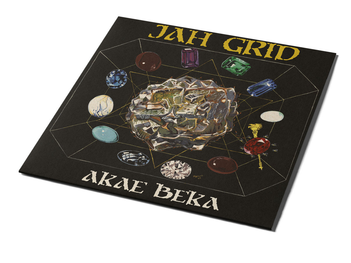 英LP Akae Beka Jah Grid IGBZRLP007 Before Zero /00220 Akae Beka - JAH Grid. Before Zero Records.