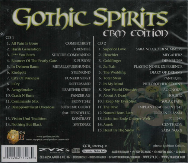 Gothic Spirits (EBM Edition) | Various Artists | Echozone