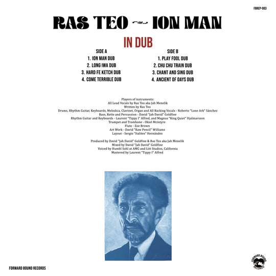 Ras Teo - Ion Man In Dub EP | A-LONE REGGAE SHOP