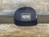 Text: Snapback Hat (black-n-white patch) photo 