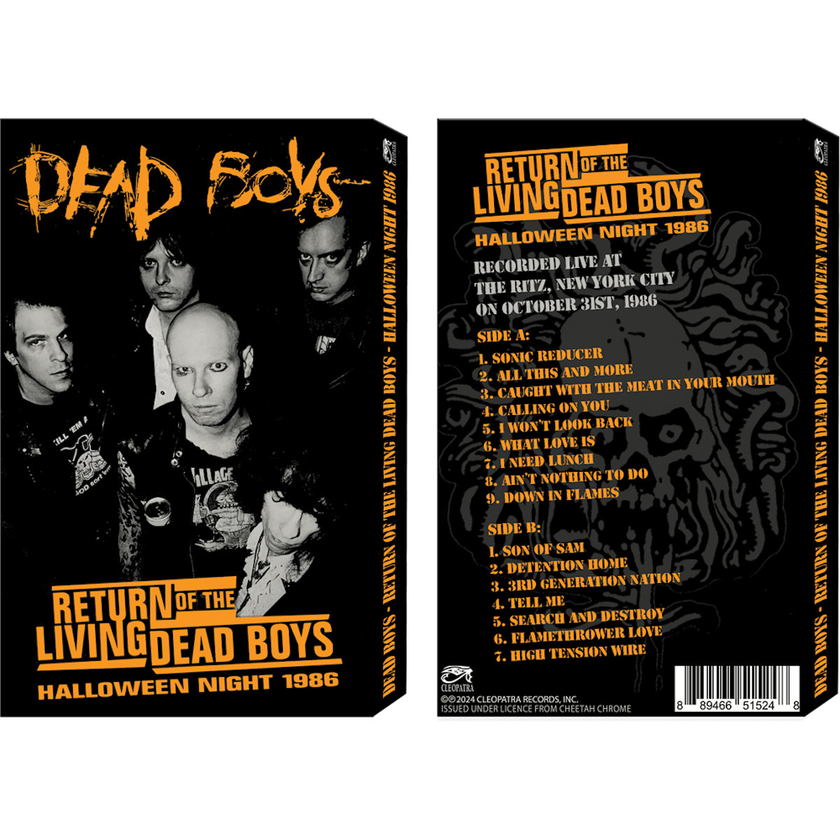 Return Of The Living Dead Boys - Halloween Night 1986 | Dead