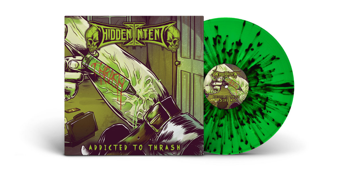 LIMITED RUN! Addicted to Thrash Green Splatter 7" Vinyl + Tee Bundle!