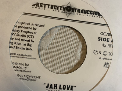 JAH LOVE (Limited edition 7"vinyl) main photo