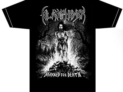 Marked for Death T-shirt Black & White main photo