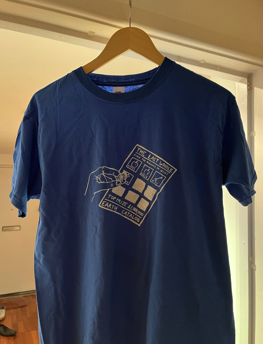 T-shirt #1 - Scratchcardian | The Last Whole Earth Catalog