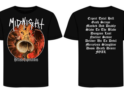 Midnight "Hellish Expectations" T-Shirt (pre-order) Sizes Small-XL main photo