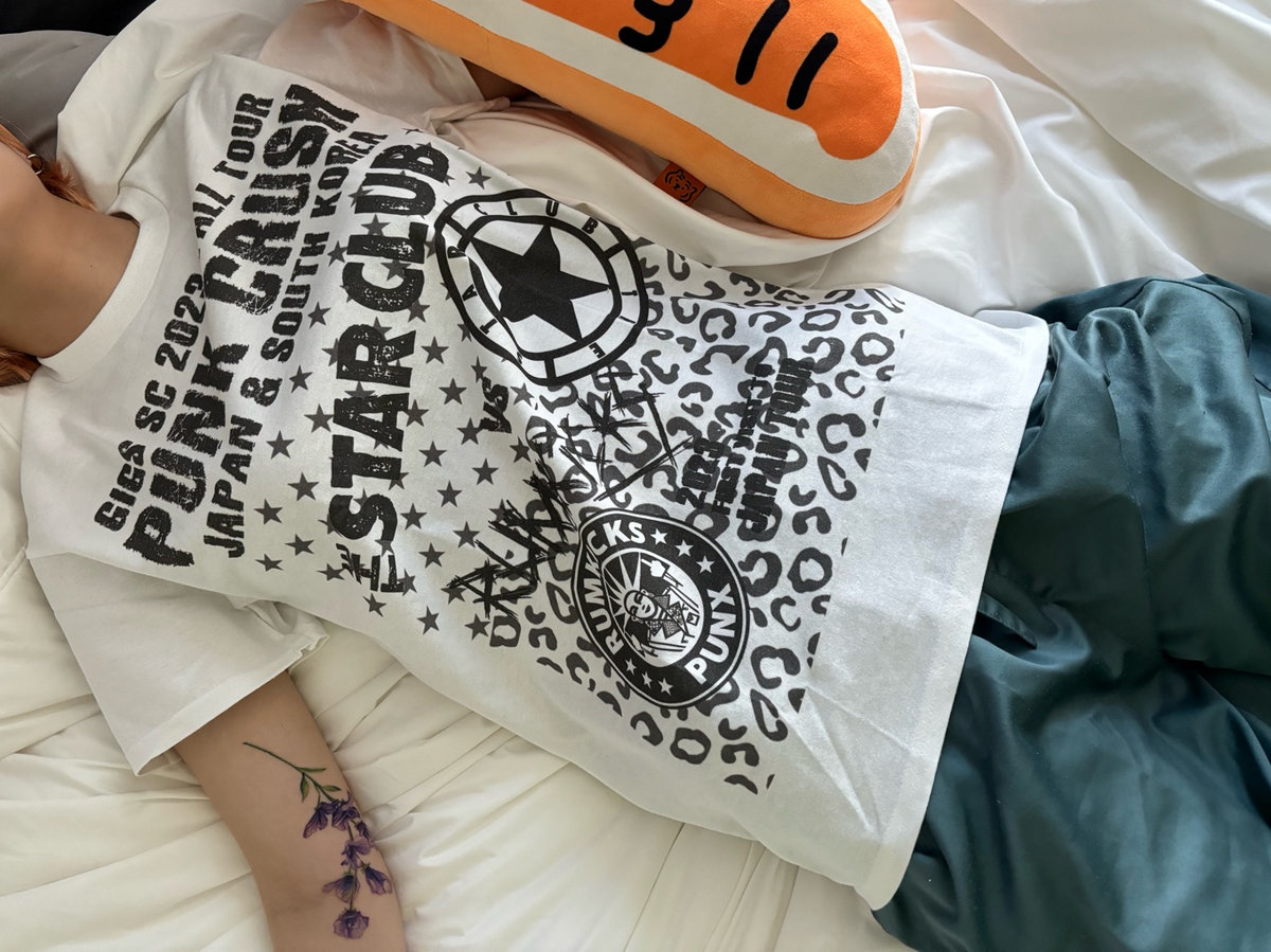 Rumkicks x The Starclub japan tour t-shirts | RUMKICKS