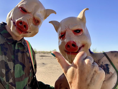 Signed Pig Mask from WALLS Video Shoot main photo