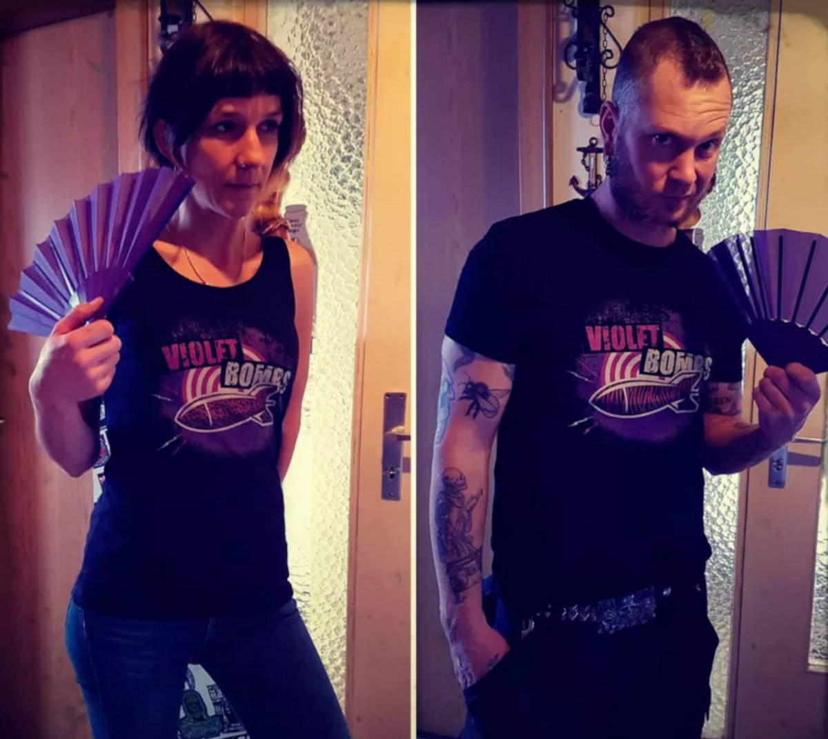 Violet Bombs Logo Shirt Violet Bombs