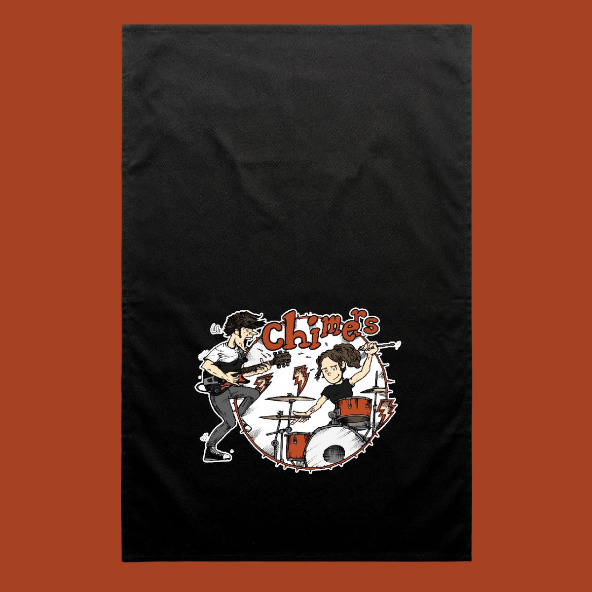 アート・デザイン・音楽 REN HANG RAY AHN X CHIMERS TEA TOWEL | chimers