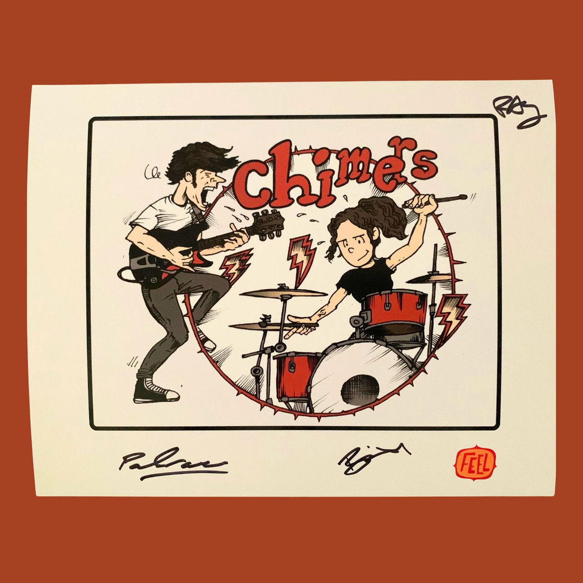RAY AHN X CHIMERS TEA TOWEL | chimers
