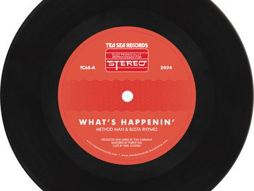 What's Happening b/w Back In The Game 7" - Black Vinyl (PRE-ORDER) main photo