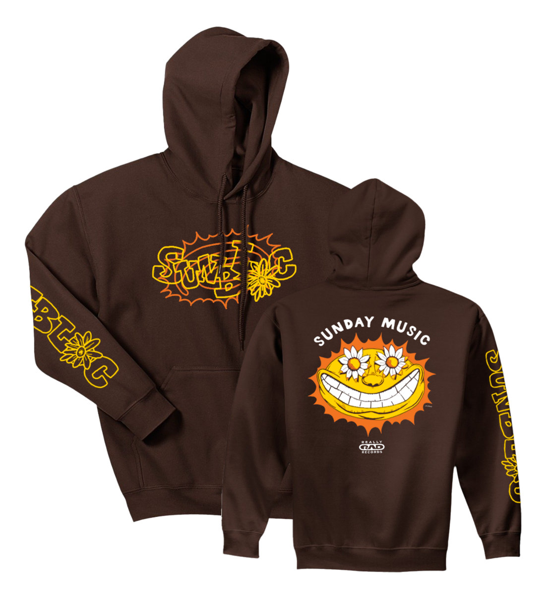 Sunflower Hoodie Brown