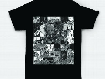 RUDIMENTARY PENI - Death Church Collage T-shirt main photo