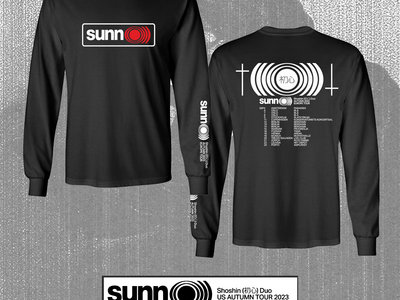 Sunn O))) Logo Long Sleeve Shirt //Shoshin (初心) Autumn Tour 2023 main photo