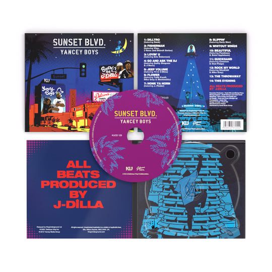 Yancey Boys – Sunset Blvd. 2LP レコード Yancey Boys - Sunset Blvd (Vinyl 2xLP)