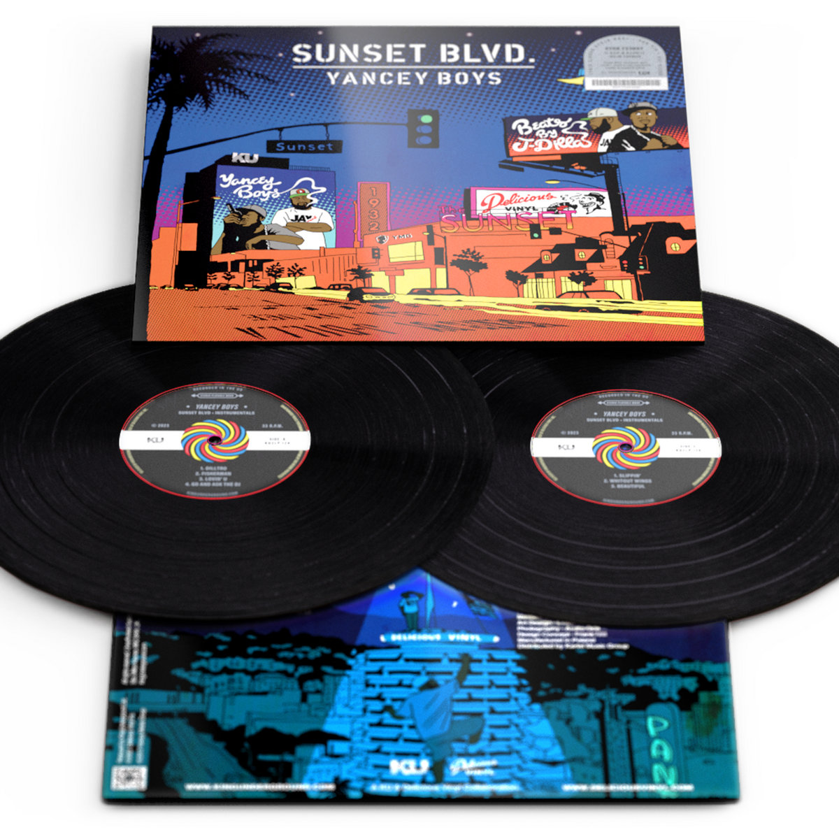 Yancey Boys – Sunset Blvd. 2LP レコード Yancey Boys - Sunset Blvd (Vinyl 2xLP)