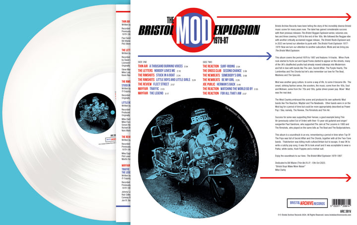 The Bristol Mod Explosion 1979-1987 | Various Artists