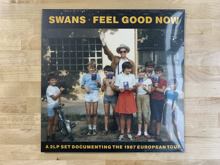 UK SWANS Feel Good Now 2×LP Poster Feel Good Now | SWANS