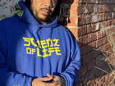 Scienz Of Life Spell Out "HEAVY WEIGHT" RYLTY BLUE Hoodie photo 