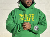 Scienz Of Life Spell Out "HEAVY WEIGHT" SUPER SONIC GREEN Hoodie photo 