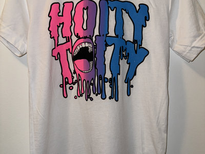 White Hoity-Toity logo shirt main photo