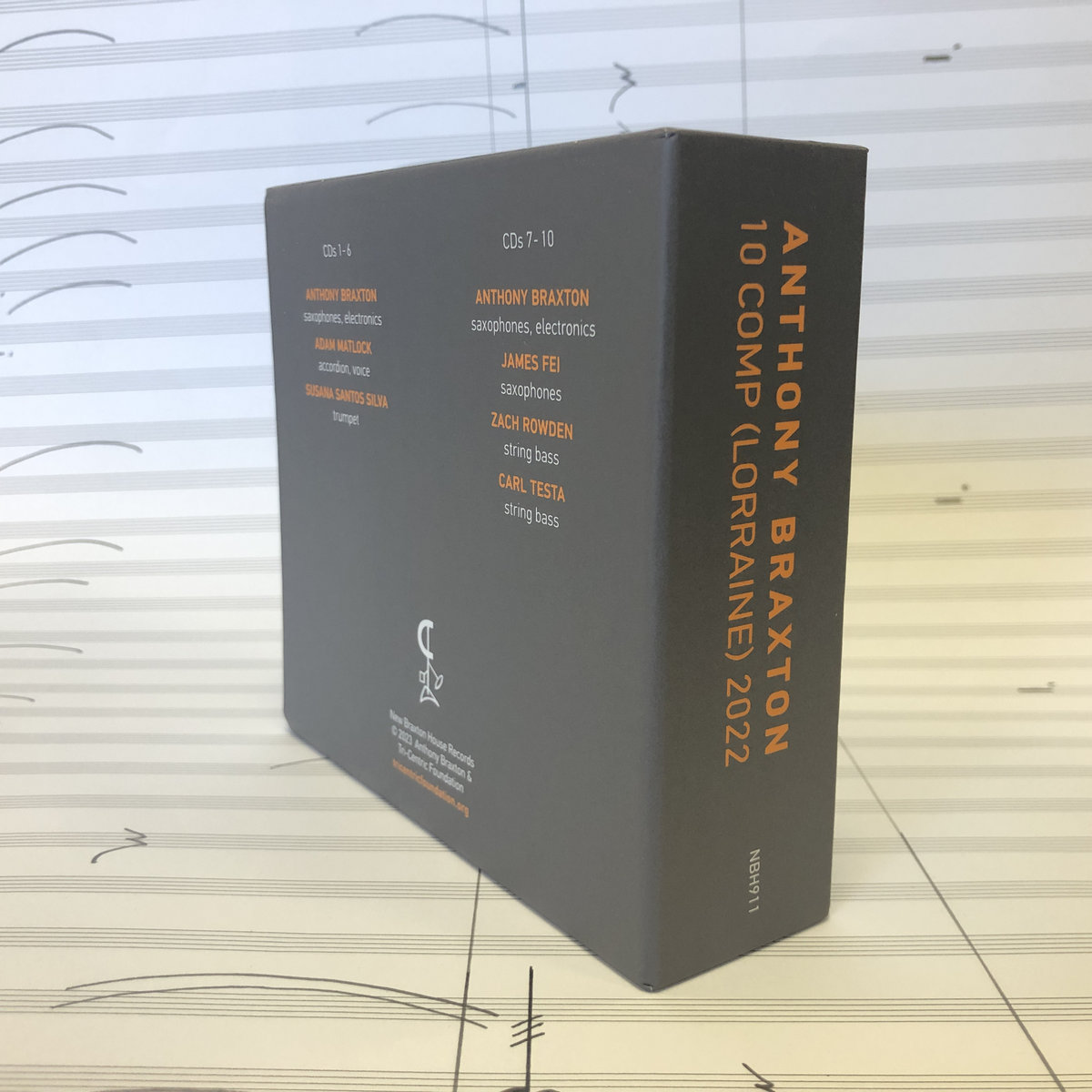 10 Comp (Lorraine) 2022 Anthony Braxton New Braxton House