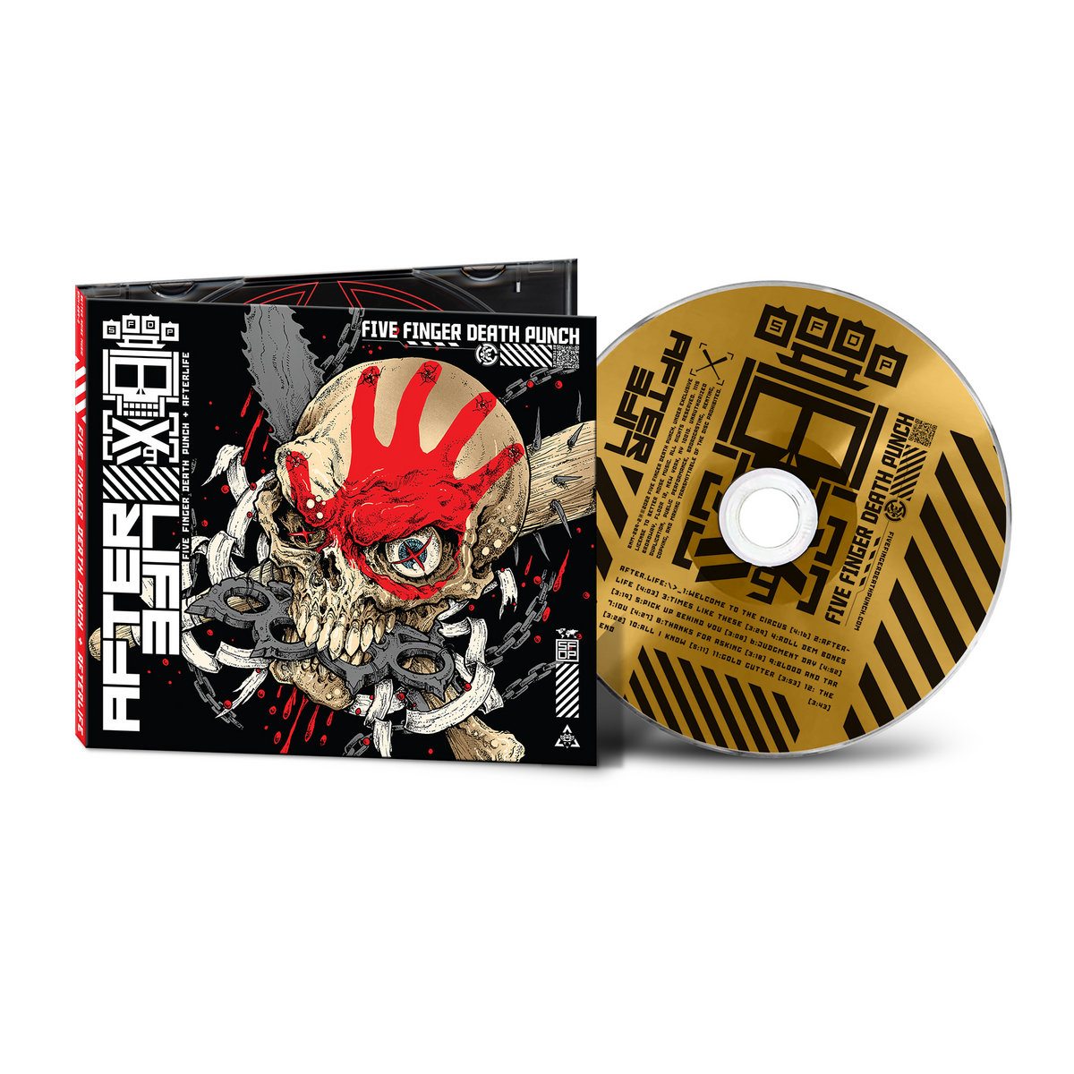 Five Finger Death Punch アルバムコレクション FIVE FINGER DEATH PUNCH album cover discography magnet (3.75