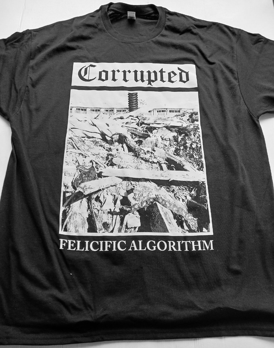 Corrupted 'Felicific Algorithm' T-Shirt | Cold Spring