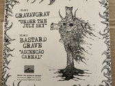 Gravavgrav / Bastard Grave split 7” photo 
