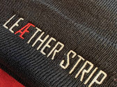 Leæther Strip Beanie with embroidered logo (only 240 made) photo 