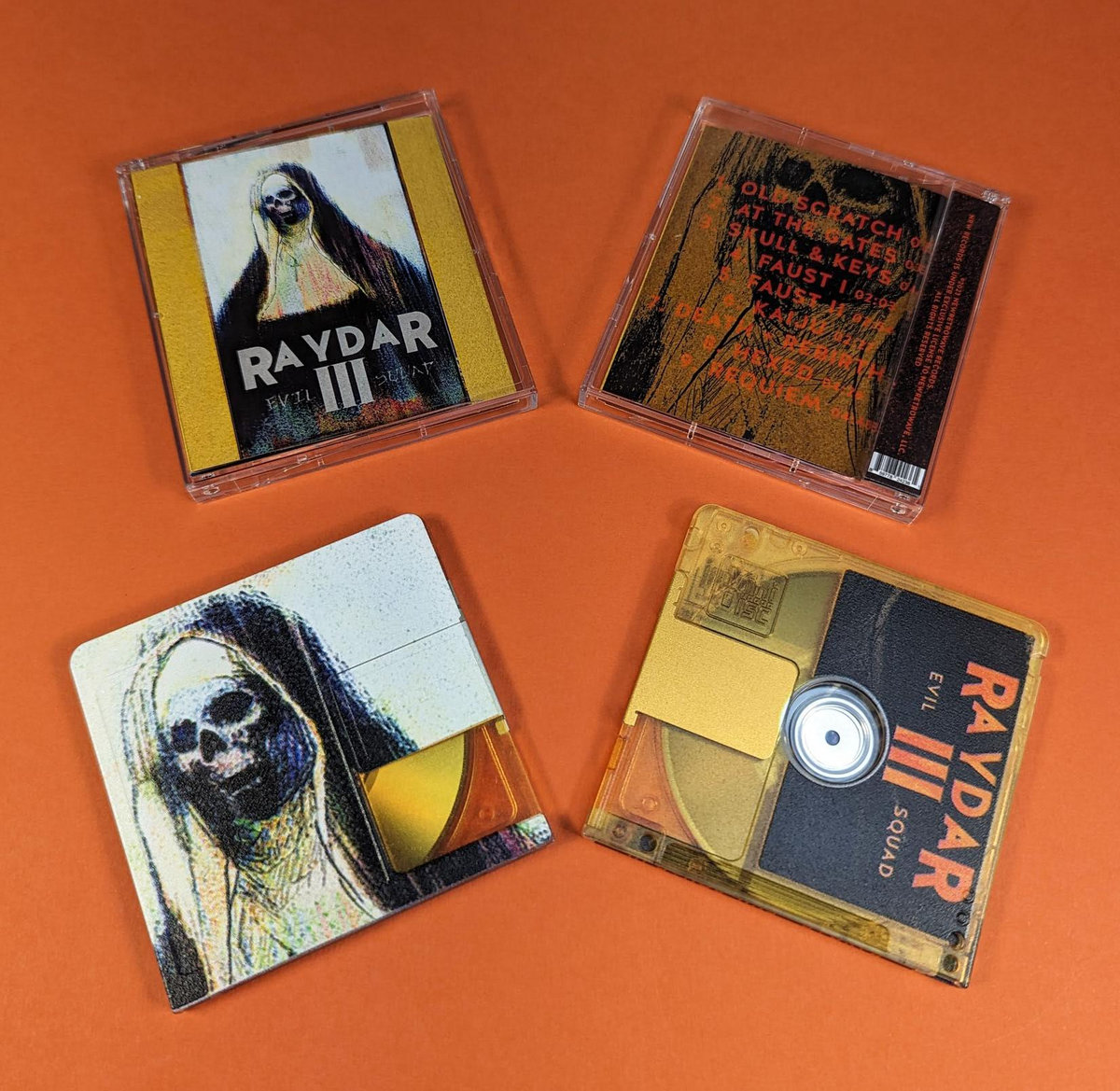 Evil Squad III Limited Edition Mini Disc (GOLD)