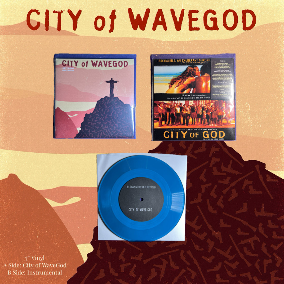City of WaveGod | Hus Kingpin x DirtyDiggs | OnHand