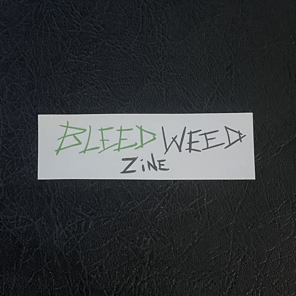 BLEEDWEED ZINE STICKER PACK Bleed Weed Records
