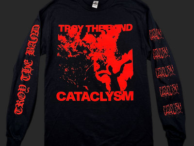 Cataclysm "God speaking to Moses from a burning bush while the devil looks on from the underworld" Long Sleeve main photo