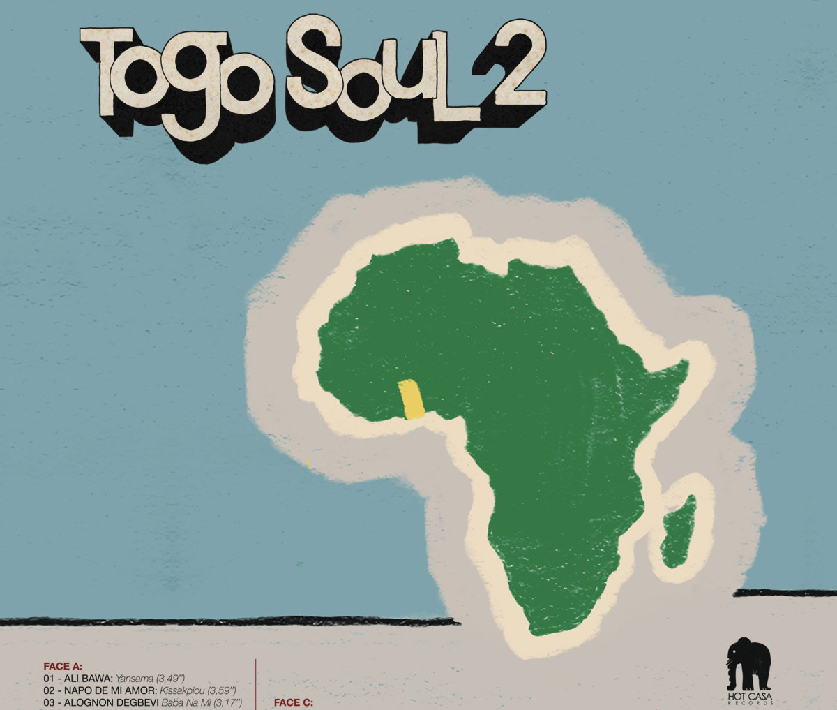 仏2LP Various Togo Soul 2 (2LP) HC79 Hot Casa /00440 Various - Togo Soul 2 2xLP Hot Casa - Stranded Records