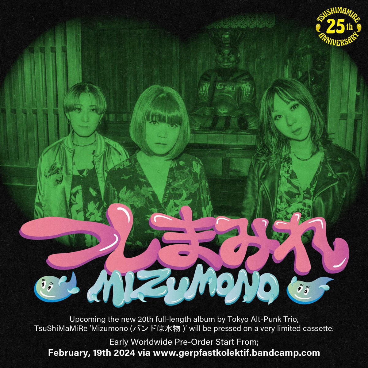 つしまみれ バンドは水物 LP Mizumono (バンドは水物) | TsuShiMaMiRe (つしまみれ